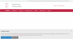 Desktop Screenshot of pallisterparkprimary.co.uk